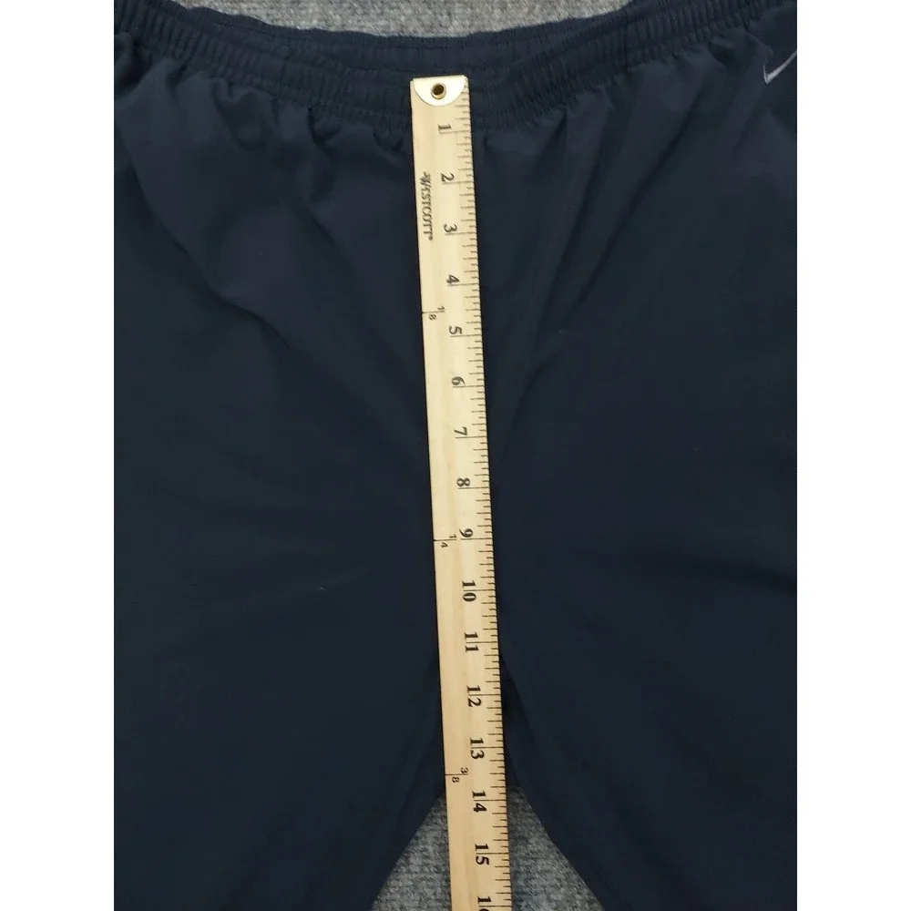 Nike Track Pants Mens Extra Large Blue Dri Fit Zip Ankles‎ Pockets Lightweight